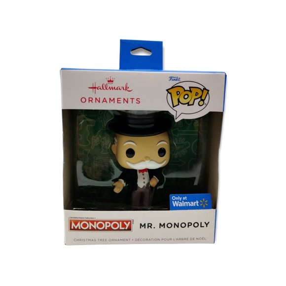 Hallmark Funko POP! Mr. Monopoly Christmas Ornament Walmart Exclusive New - Picture 2 of 7